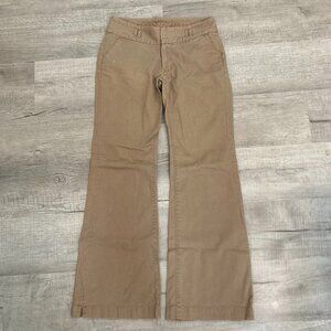 Gap, brown flare pants. Size 2